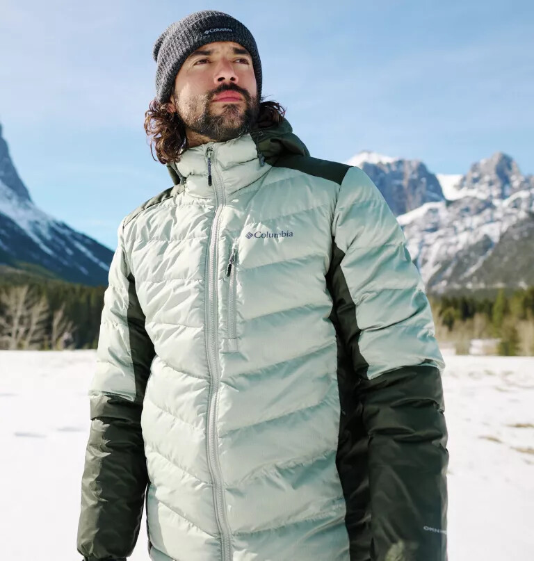 men labyrinth loop ii hooded jacket