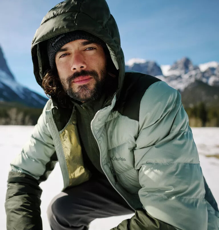 men labyrinth loop ii hooded jacket