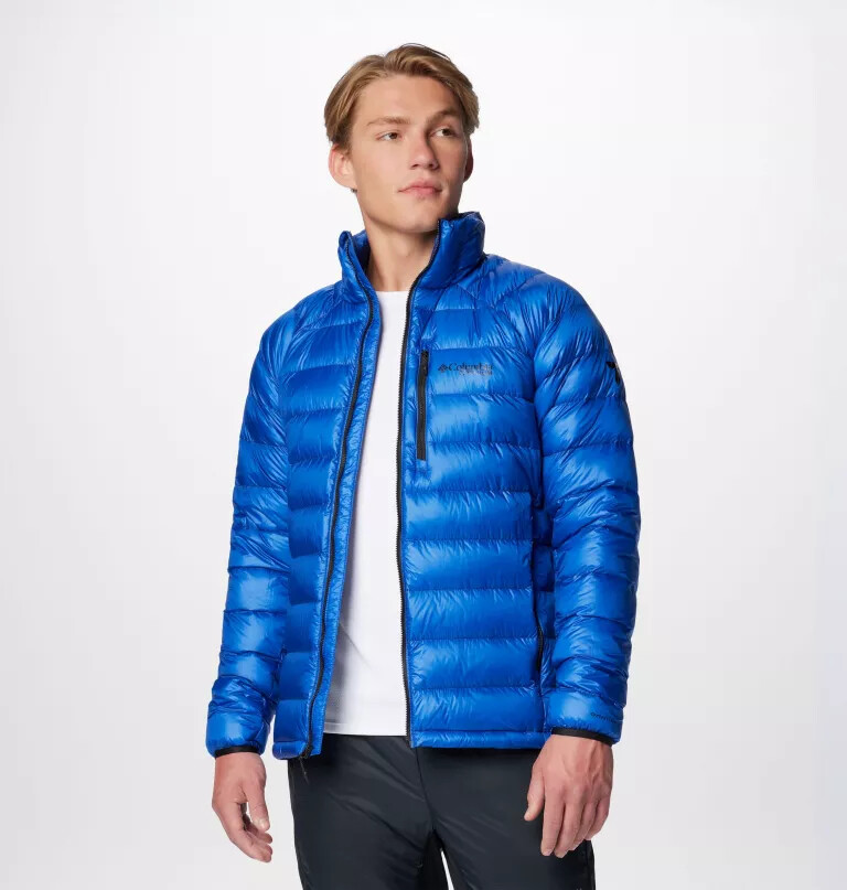 men arctic crest down jacket
