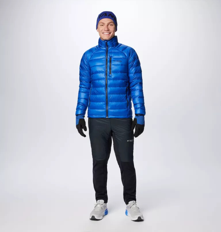 men arctic crest down jacket