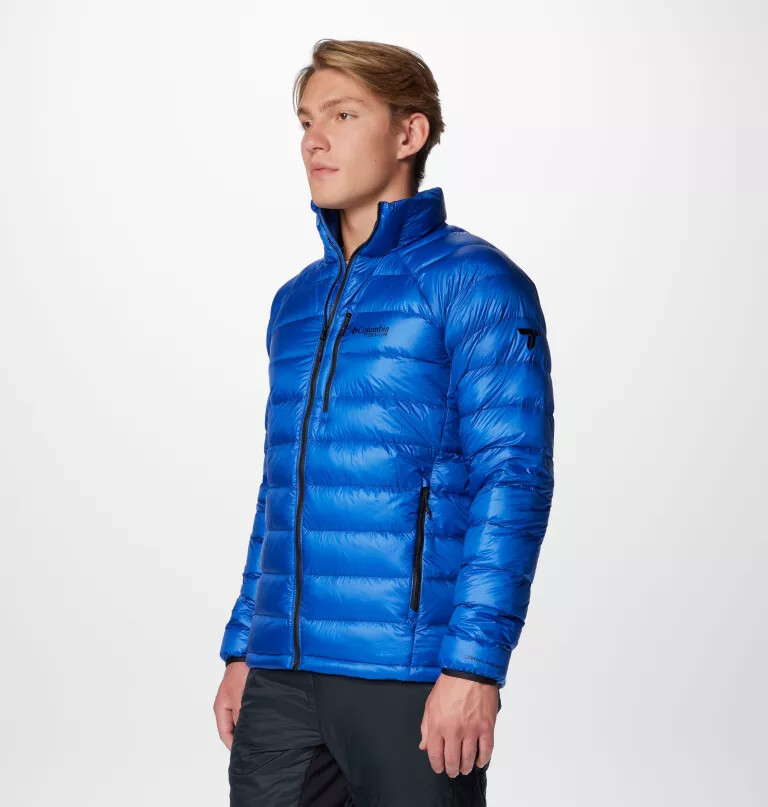 men arctic crest down jacket