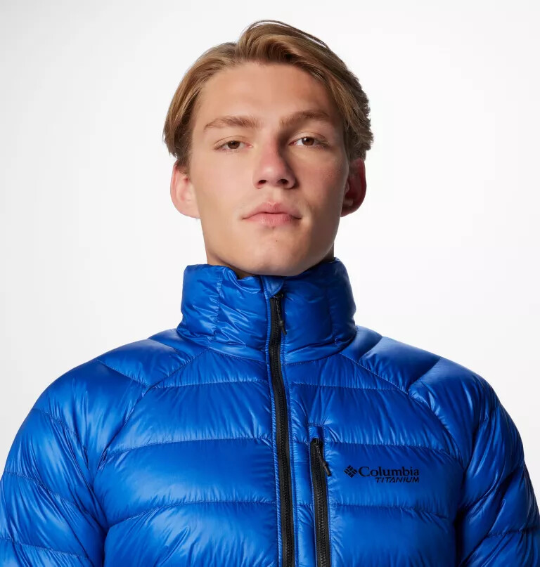 men arctic crest down jacket