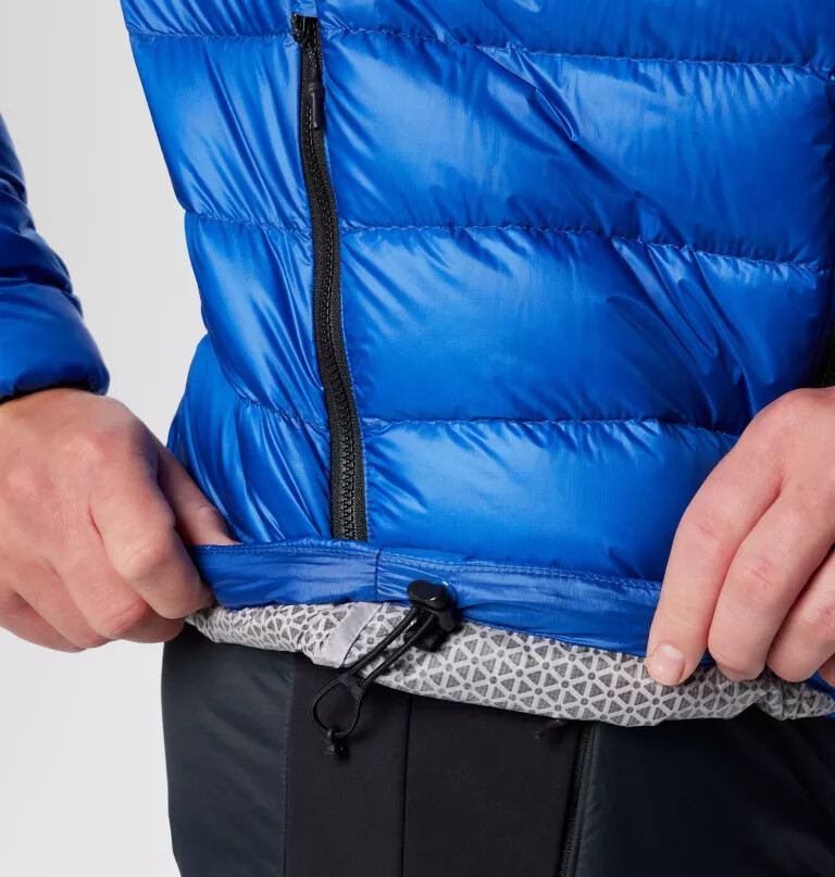 men arctic crest down jacket