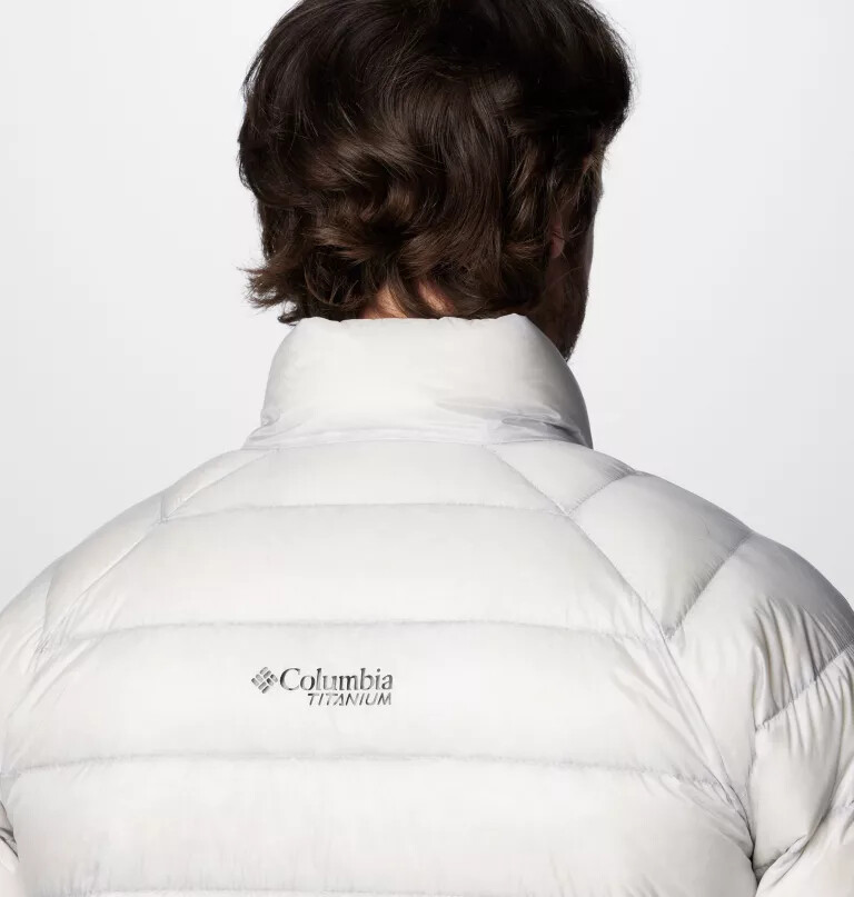 men arctic crest down jacket