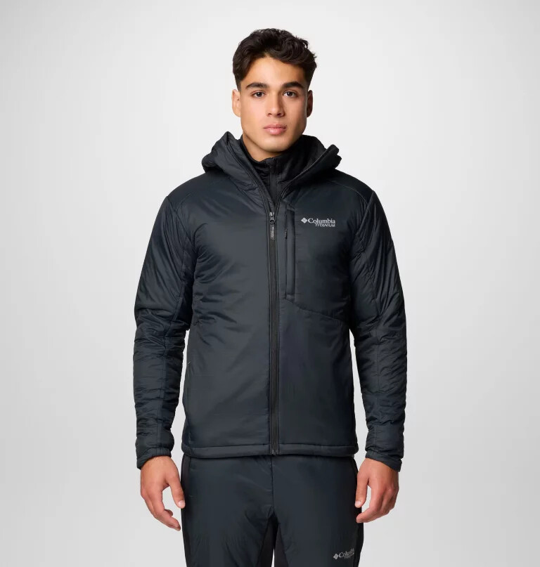 men silver leaf stretch insulated ii jacket