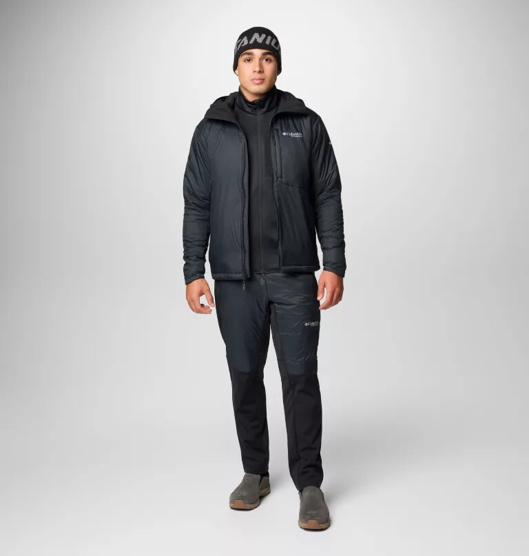 men silver leaf stretch insulated ii jacket