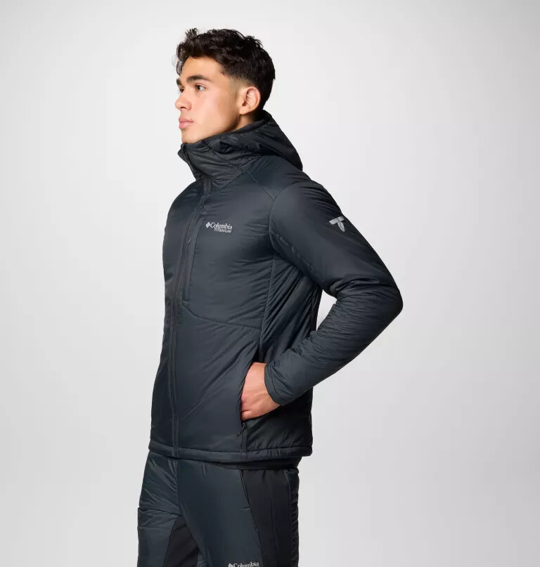 men silver leaf stretch insulated ii jacket