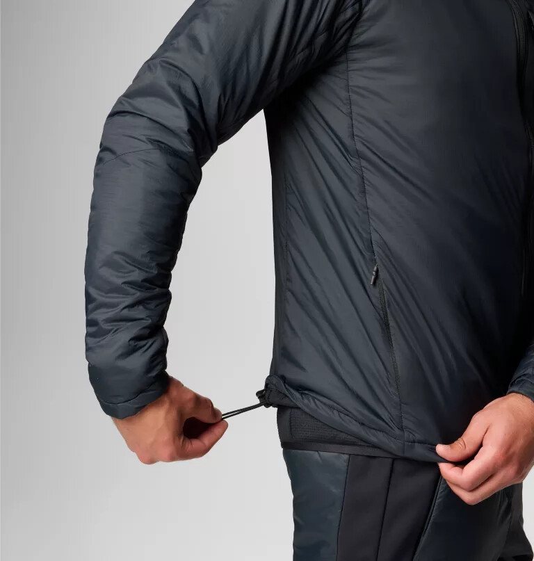 men silver leaf stretch insulated ii jacket