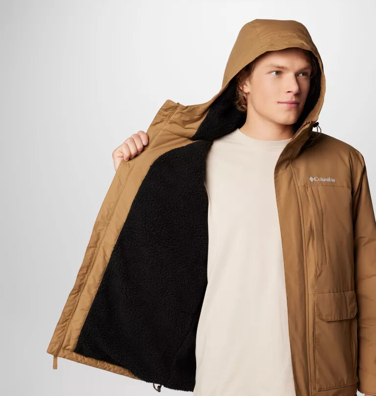 men landroamer sherpa lined jacket