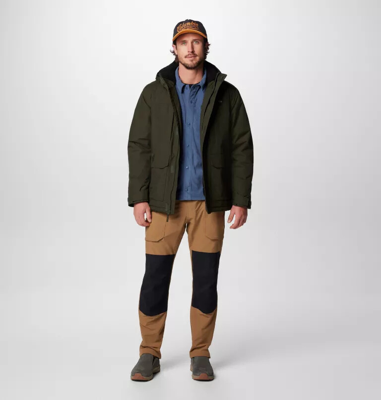 men landroamer sherpa lined jacket