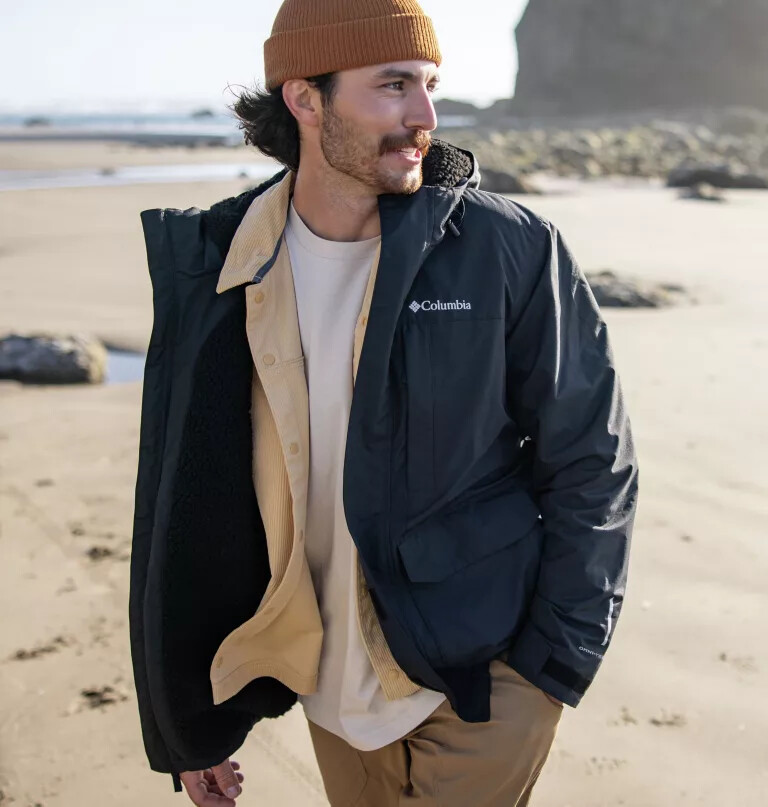 men landroamer sherpa lined jacket