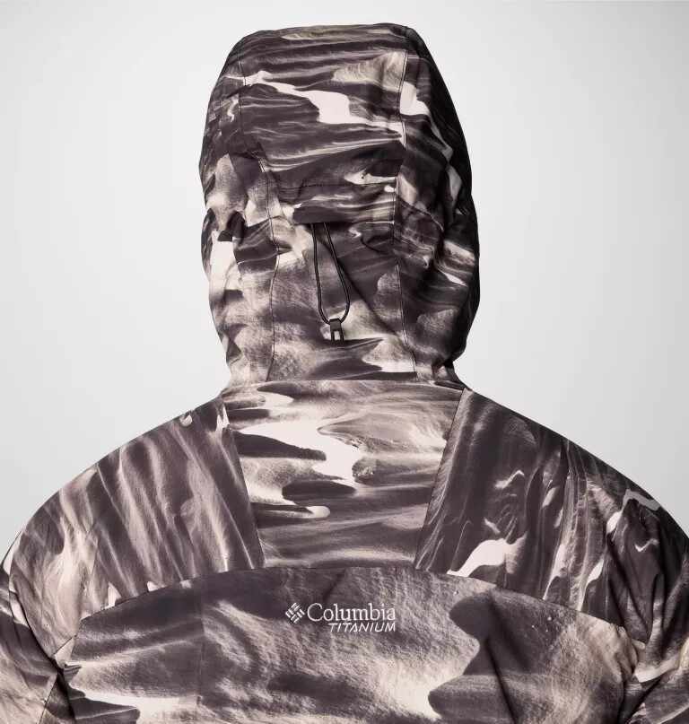 men winter district iii printed jacket