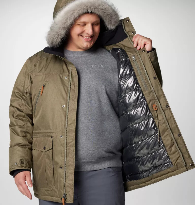men barlow pass turbodown ii jacket - big