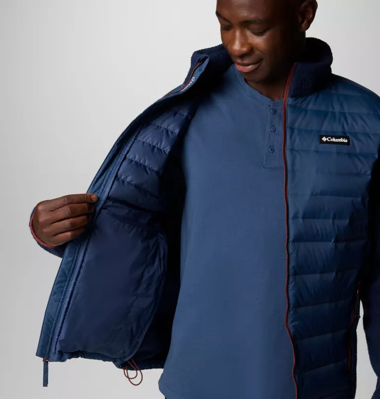 men juniper peak hybrid jacket
