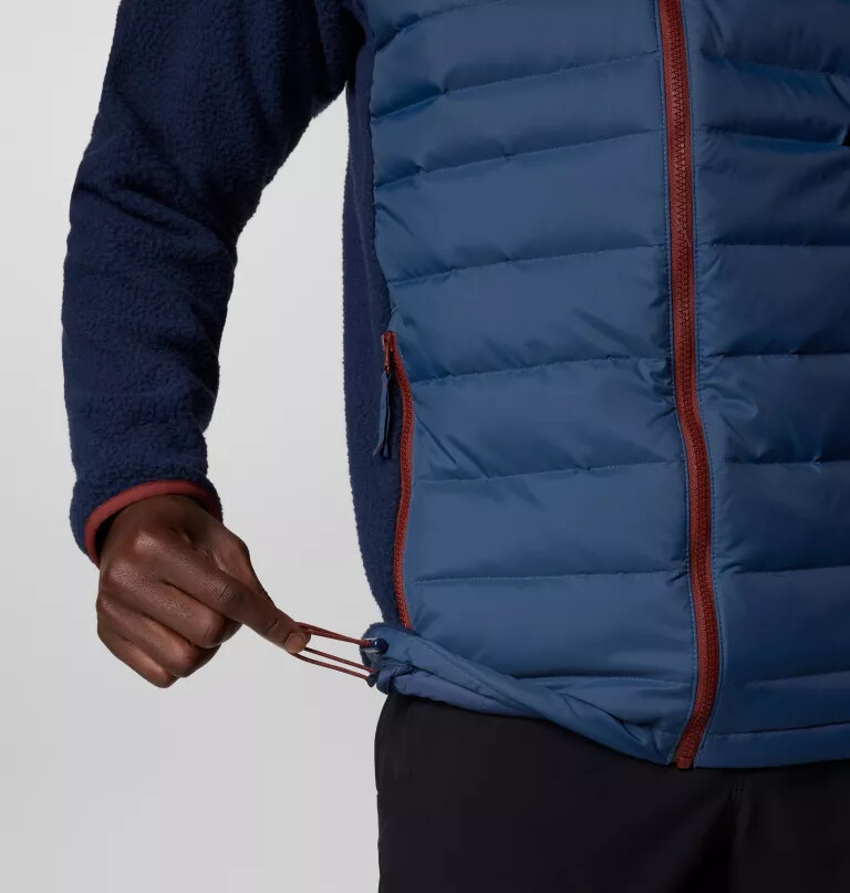 men juniper peak hybrid jacket
