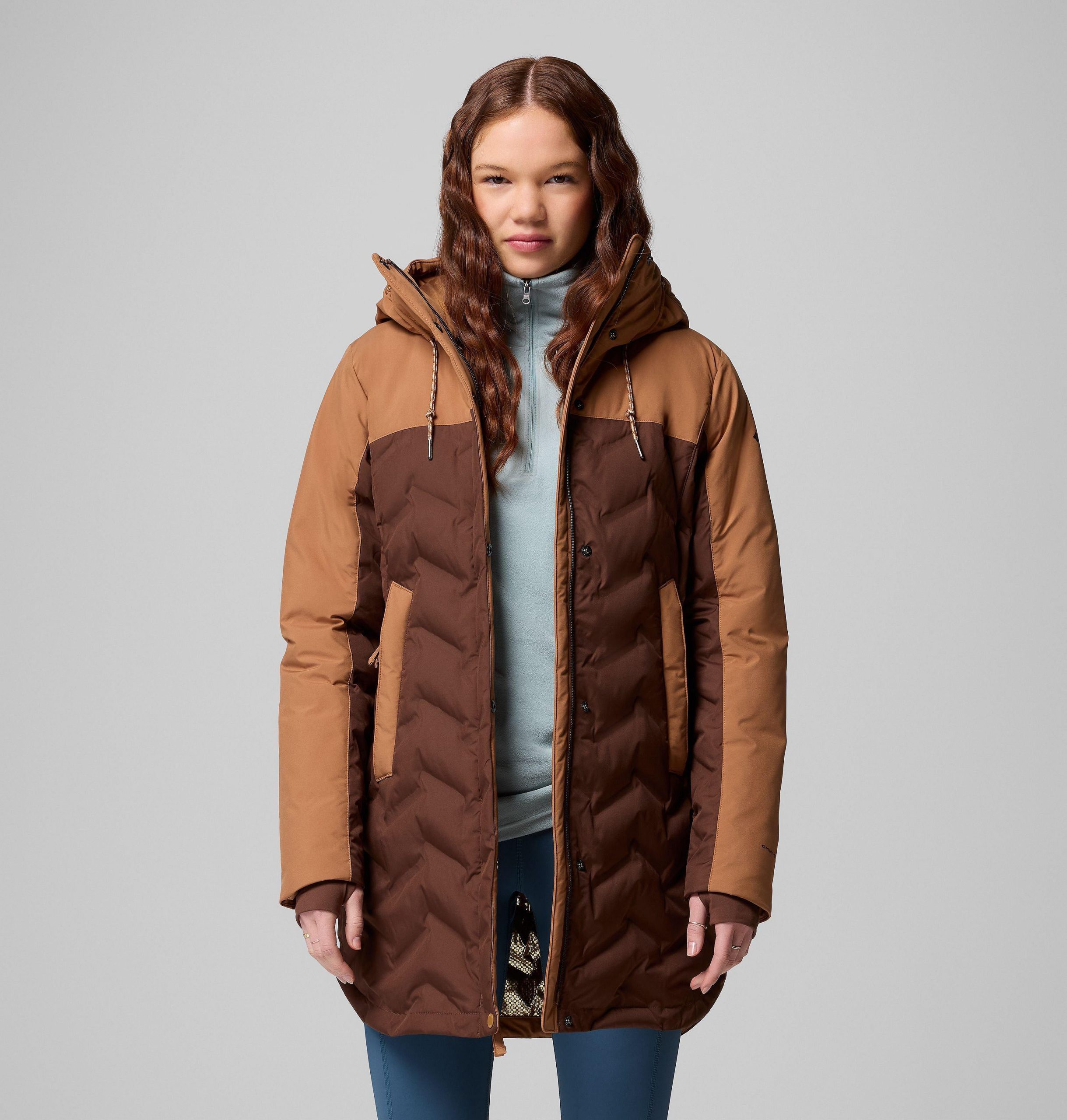 dames mountain croo iii mid down jacket