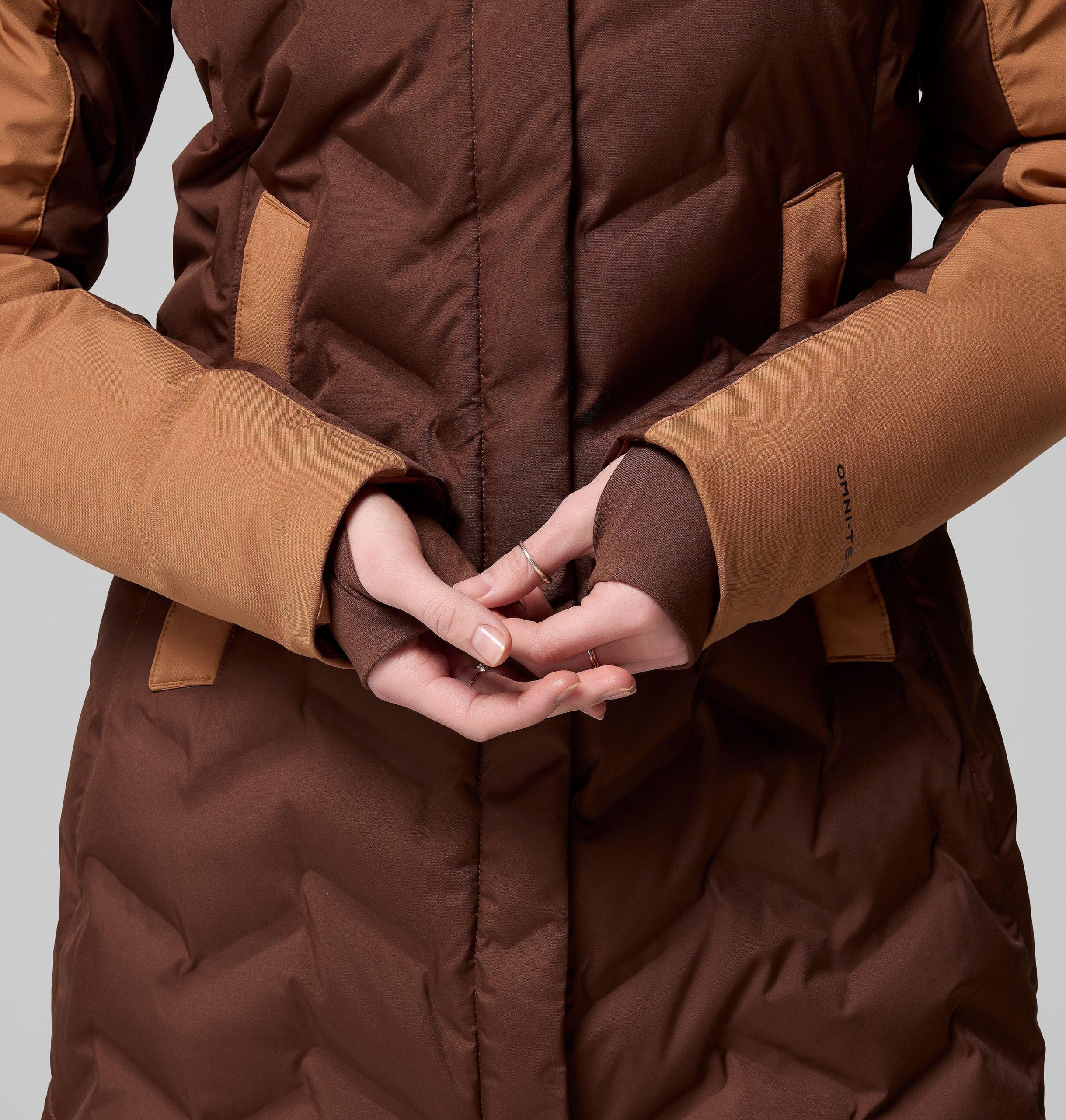 dames mountain croo iii mid down jacket