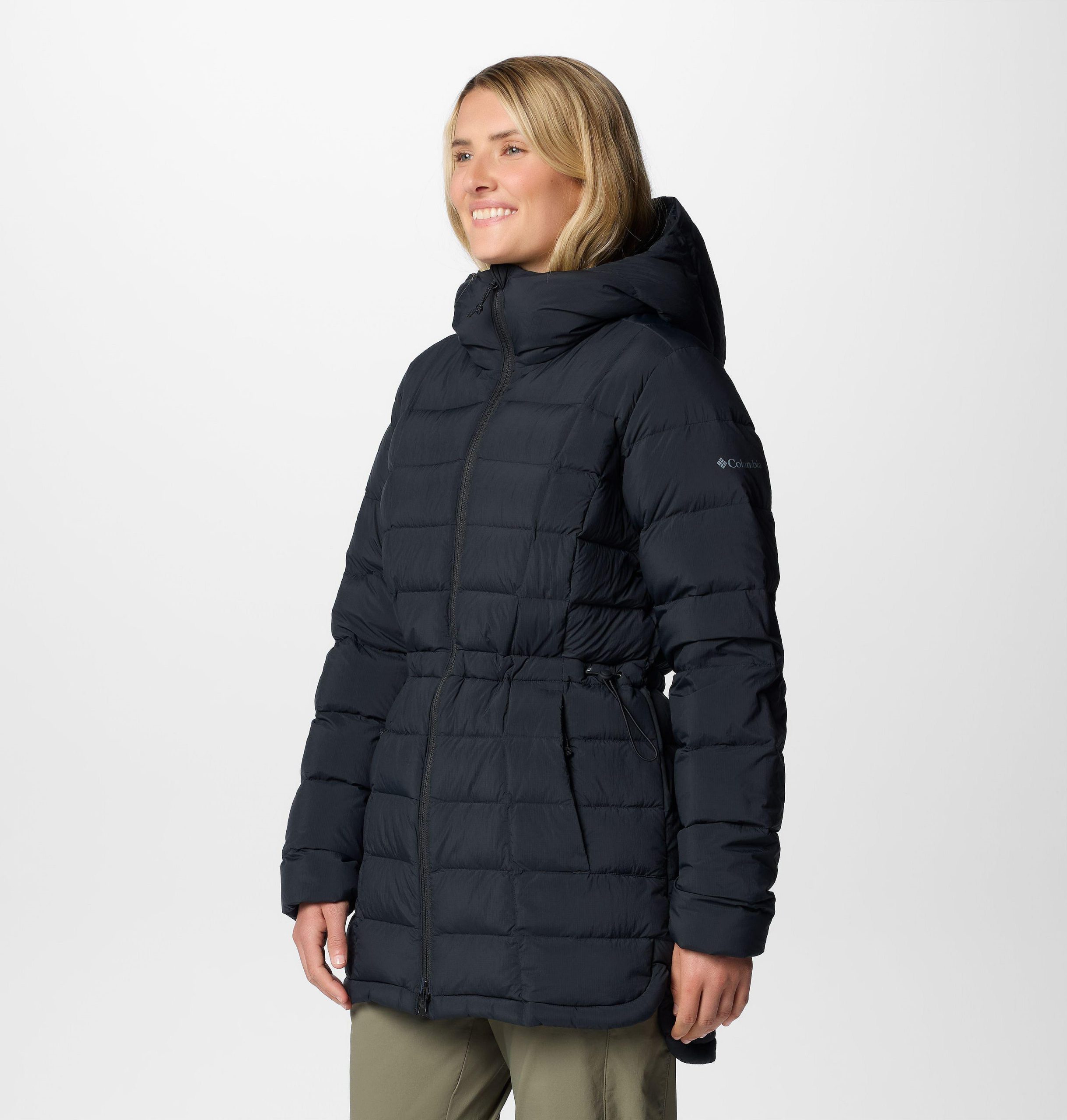 dames ardenwood mid down jacket