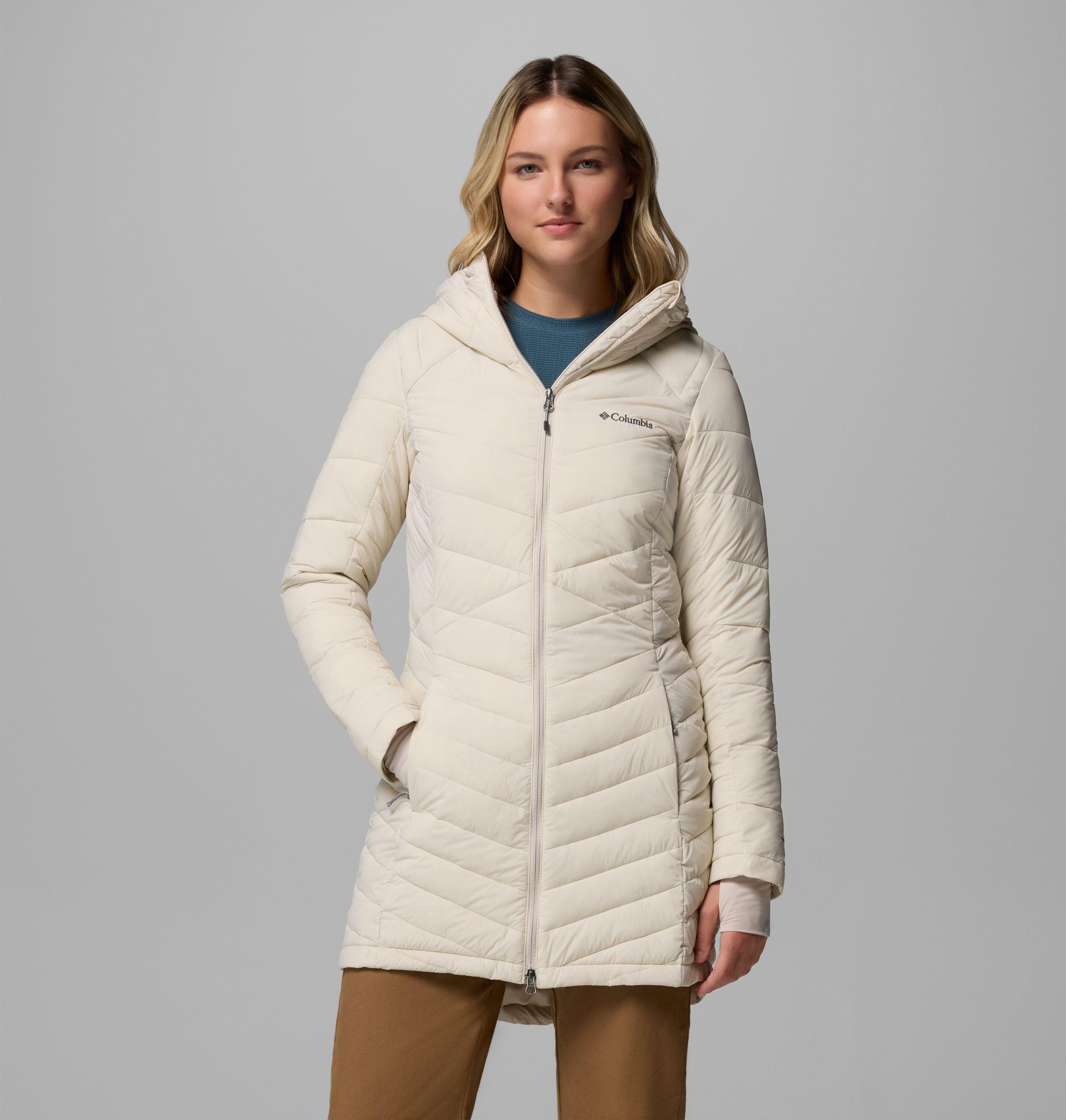 dames joy peak ii mid hooded jacket