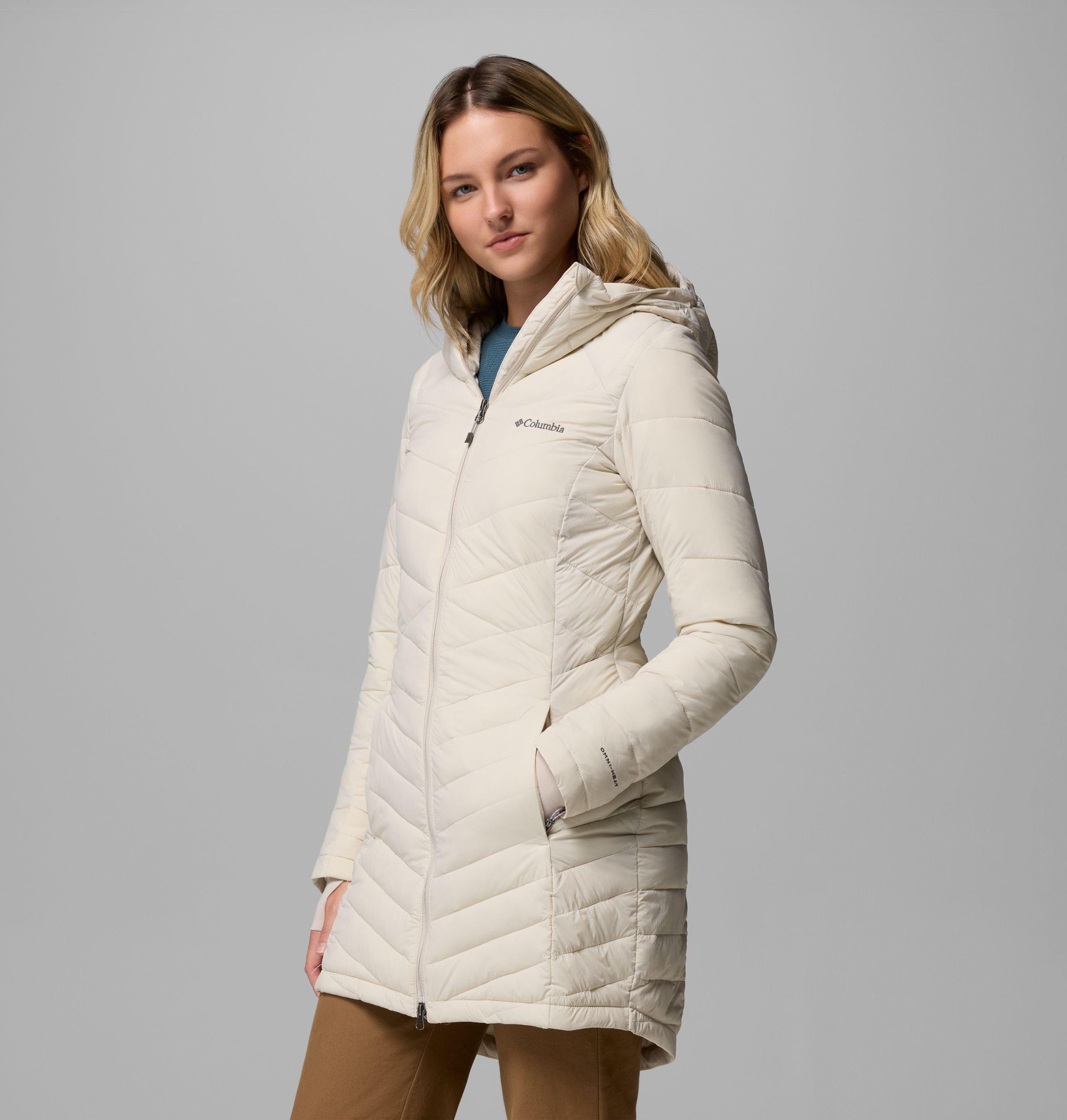 dames joy peak ii mid hooded jacket