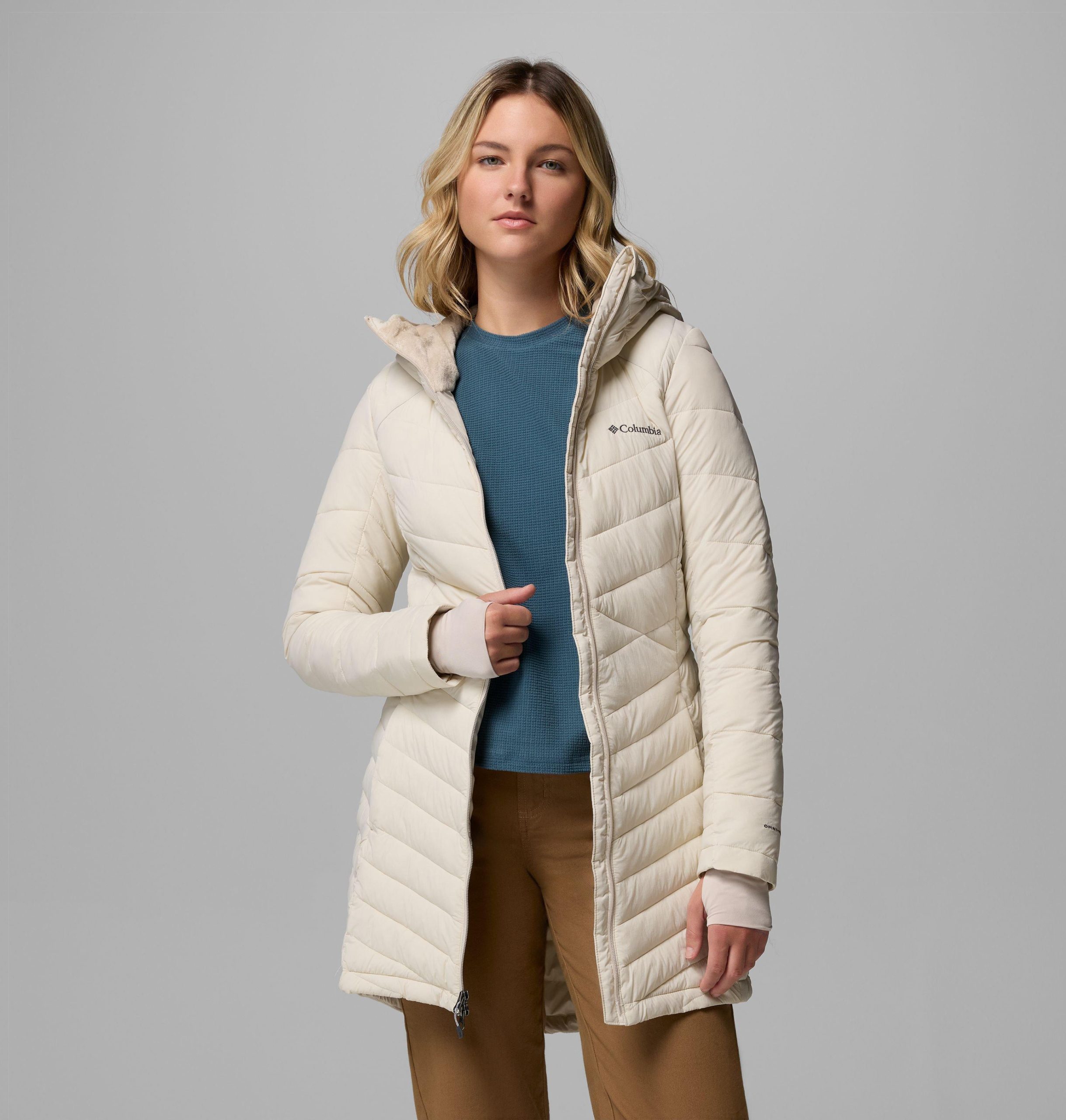 dames joy peak ii mid hooded jacket