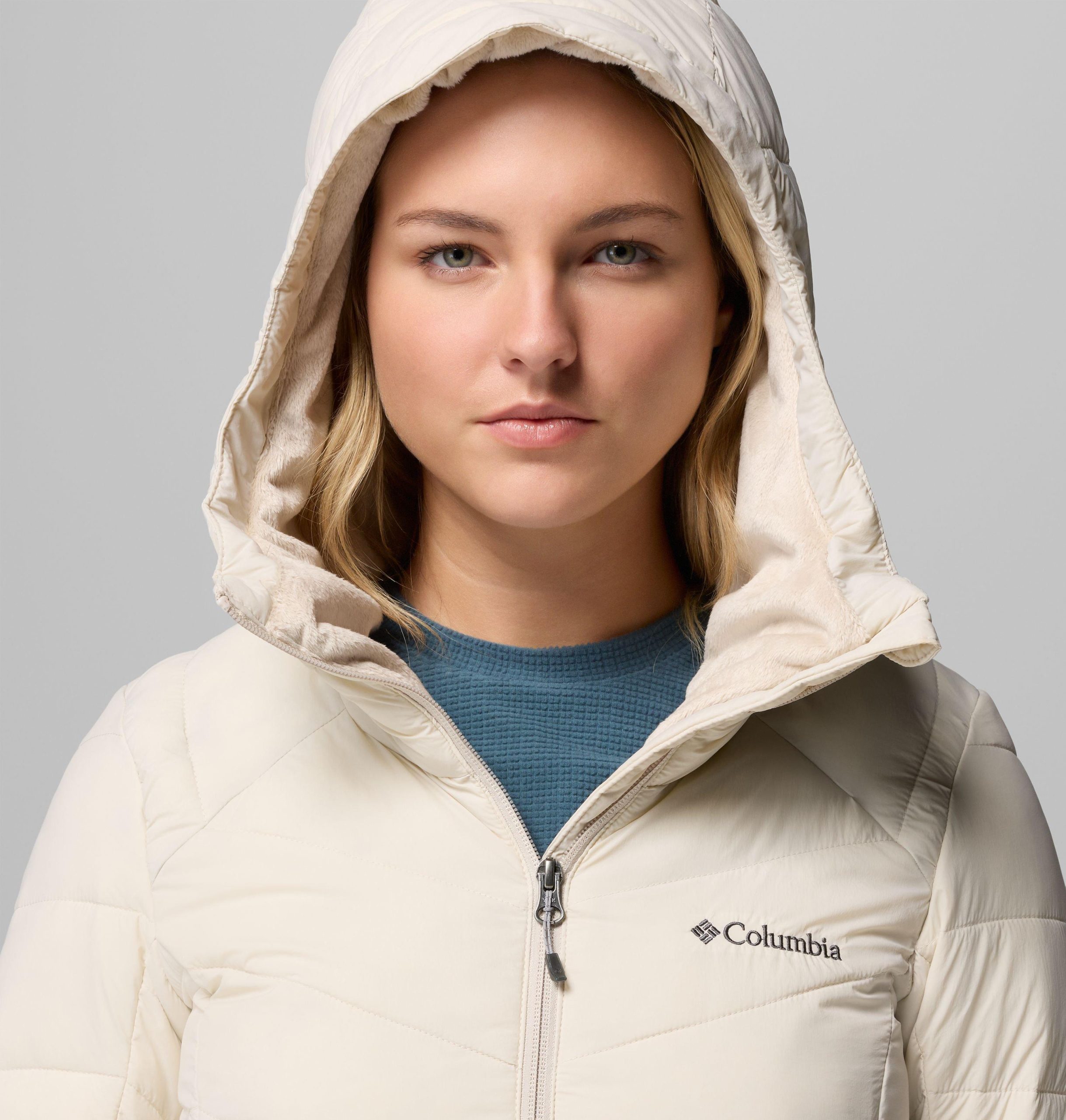 dames joy peak ii mid hooded jacket
