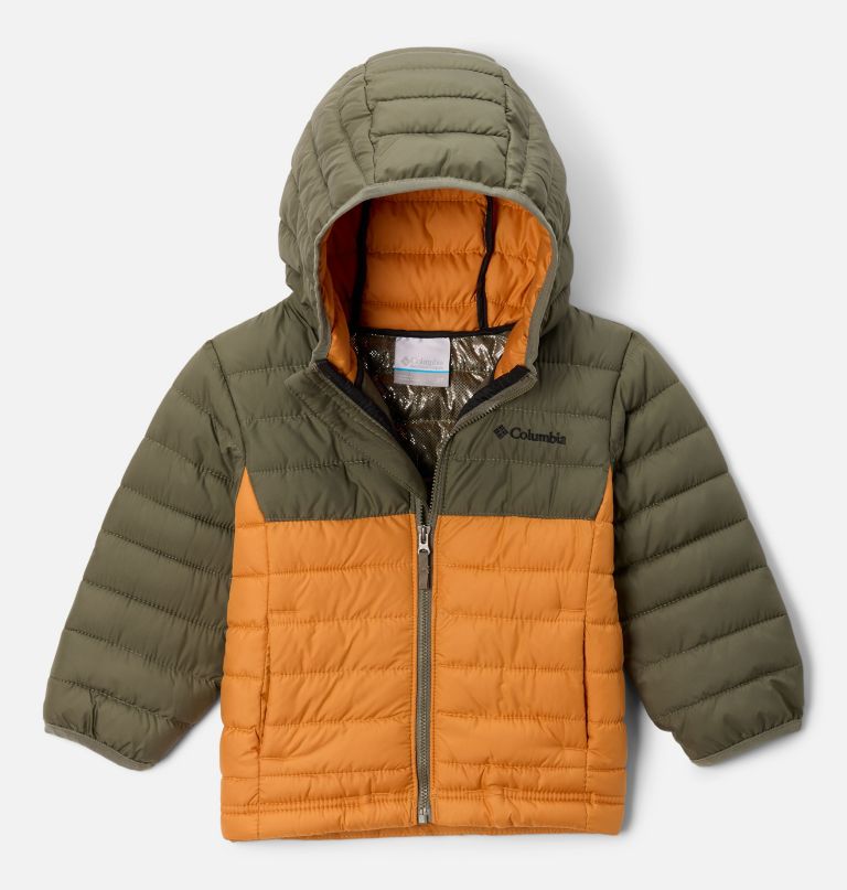 boys toddler powder lite ii hooded jacket