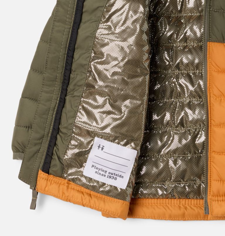boys toddler powder lite ii hooded jacket