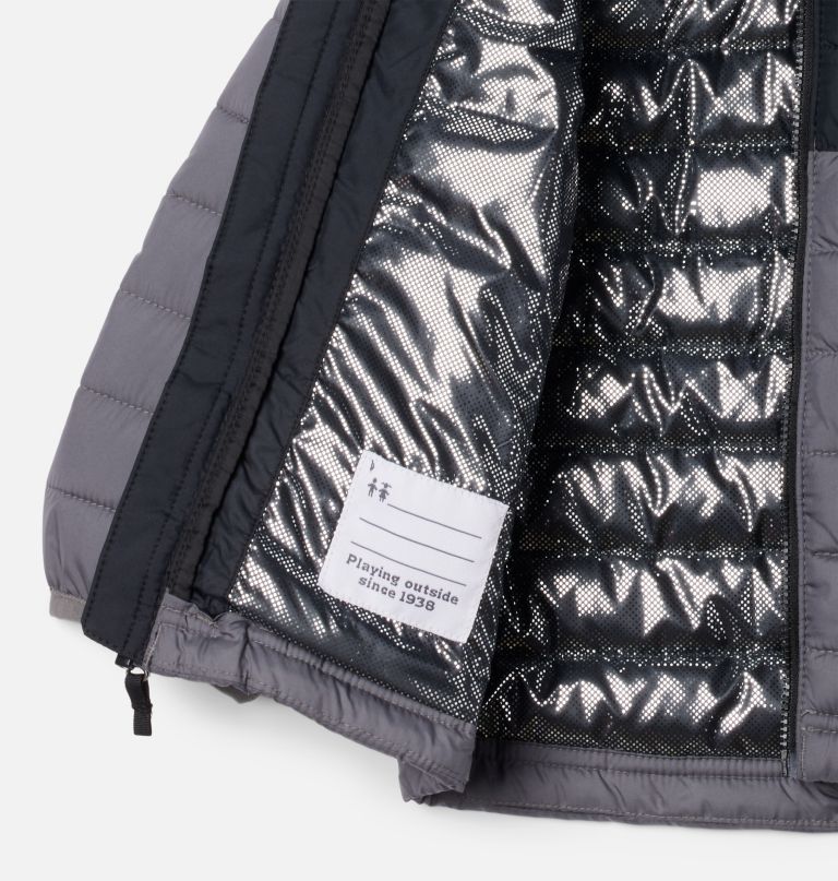 boys toddler powder lite ii hooded jacket