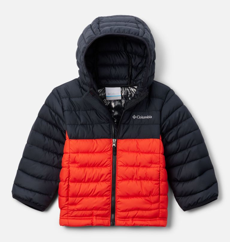 boys toddler powder lite ii hooded jacket