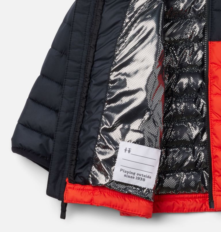 boys toddler powder lite ii hooded jacket