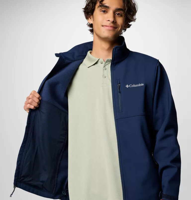 men ascender softshell jacket - tall