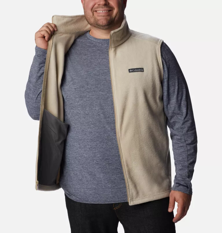 men steens mountain fleece vest - big