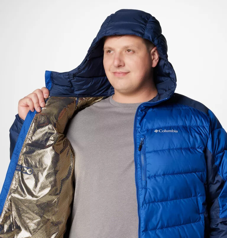 men labyrinth loop ii hooded jacket - big