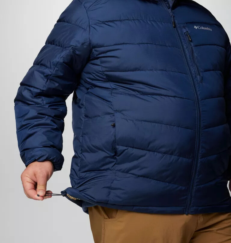 men labyrinth loop ii hooded jacket - big