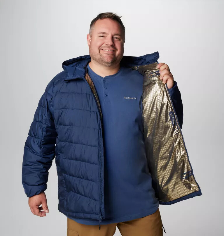 men labyrinth loop ii hooded jacket - big