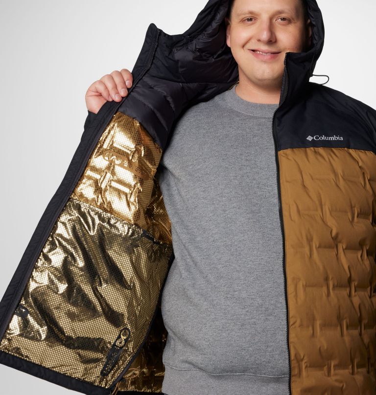 men grand trek iii down hooded jacket - big