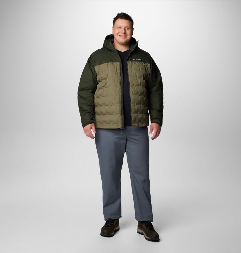 men grand trek iii down hooded jacket - big