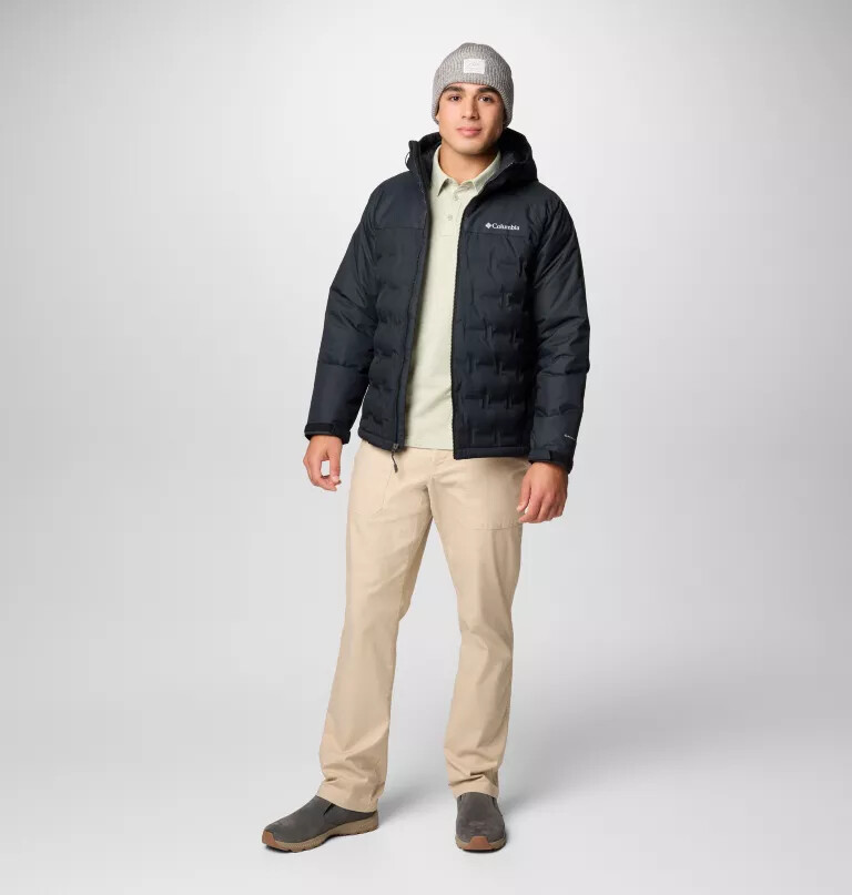 men grand trek iii down hooded jacket - tall