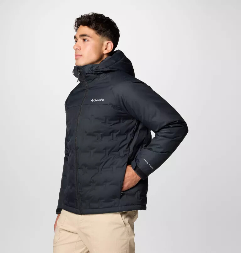 men grand trek iii down hooded jacket - tall