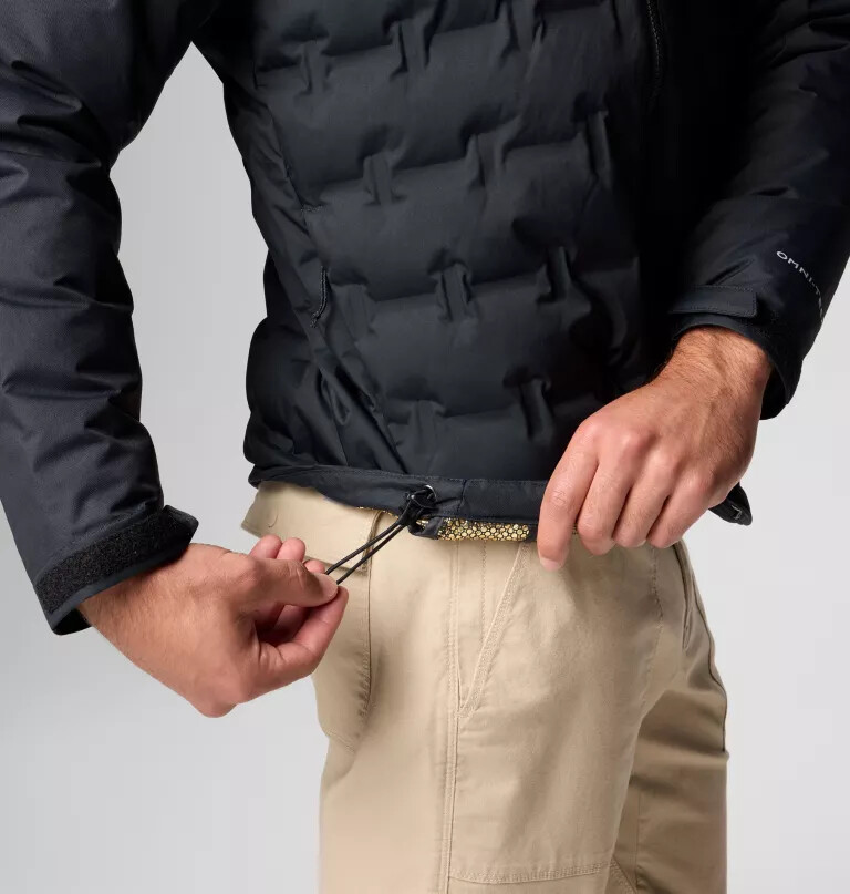 men grand trek iii down hooded jacket - tall