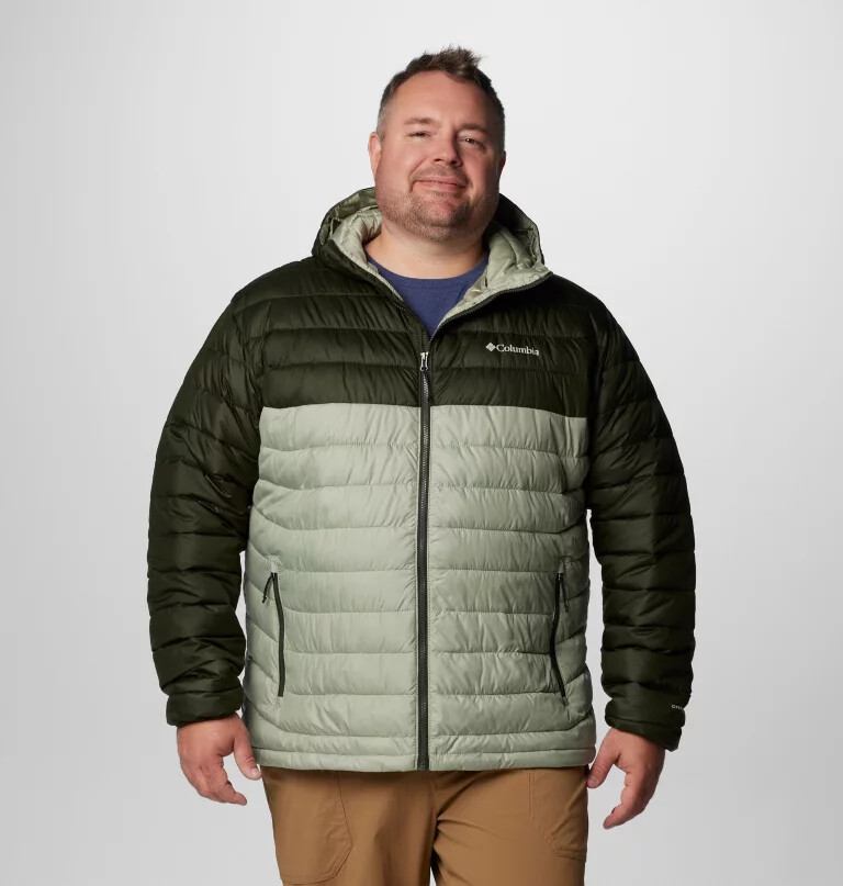 men powder lite ii hooded jacket - big