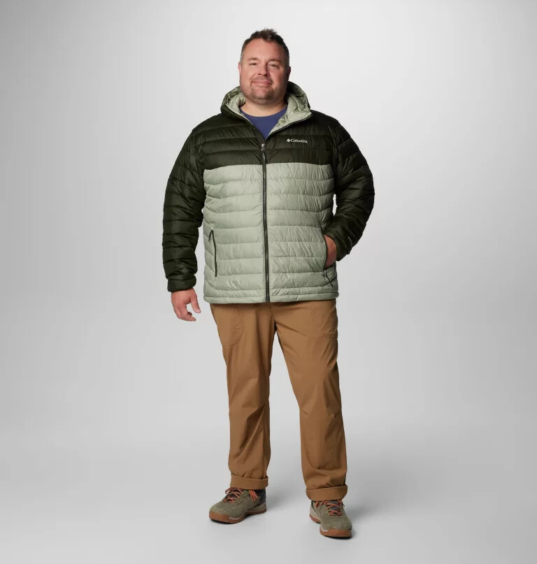 men powder lite ii hooded jacket - big