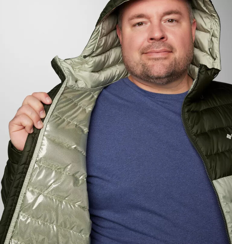 men powder lite ii hooded jacket - big