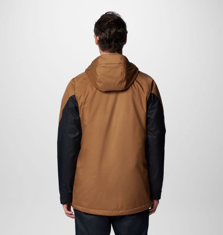 men snowy summit jacket - tall