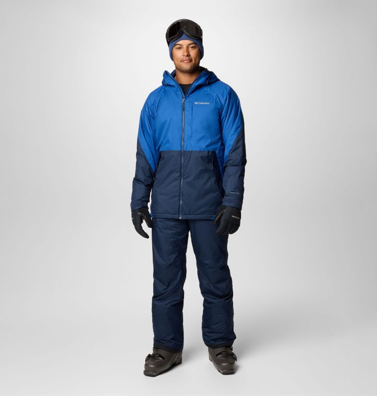 men snowy summit jacket - tall