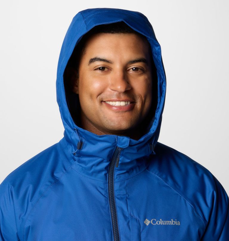 men snowy summit jacket - tall