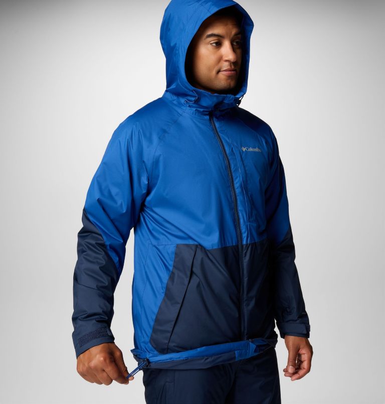 men snowy summit jacket - tall