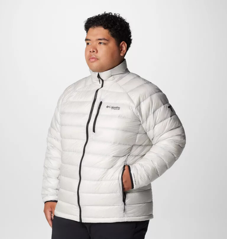 men arctic crest down jacket - big