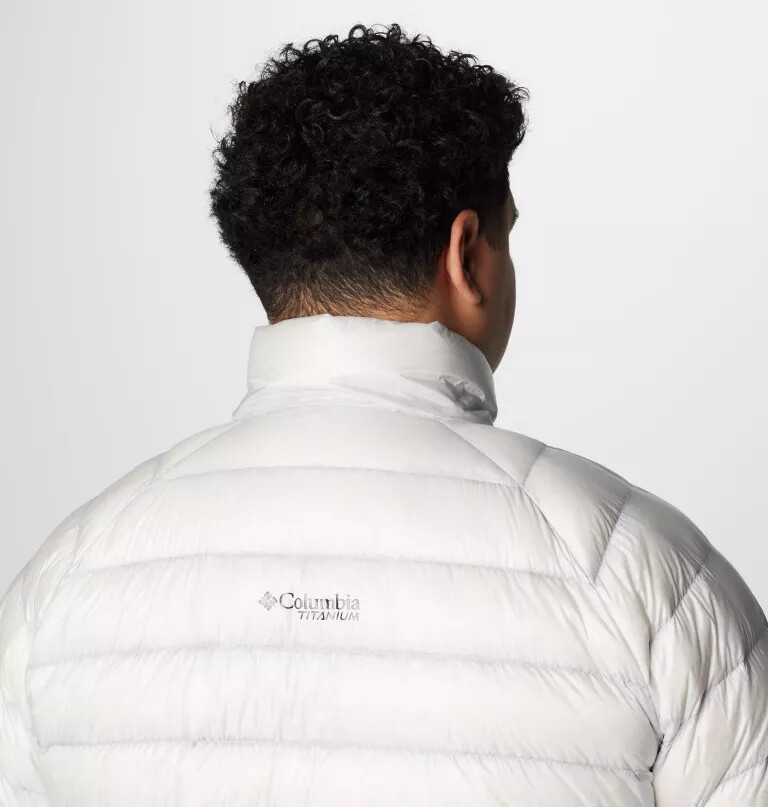 men arctic crest down jacket - big